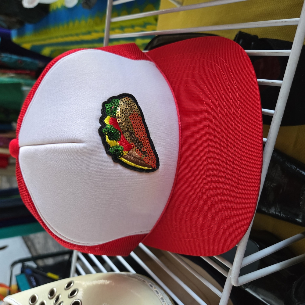 Vintage Dead Stock Trucker With Taco Patch